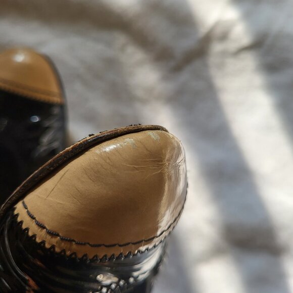 Chanel patent leather ballet flats - Picture 8 of 11